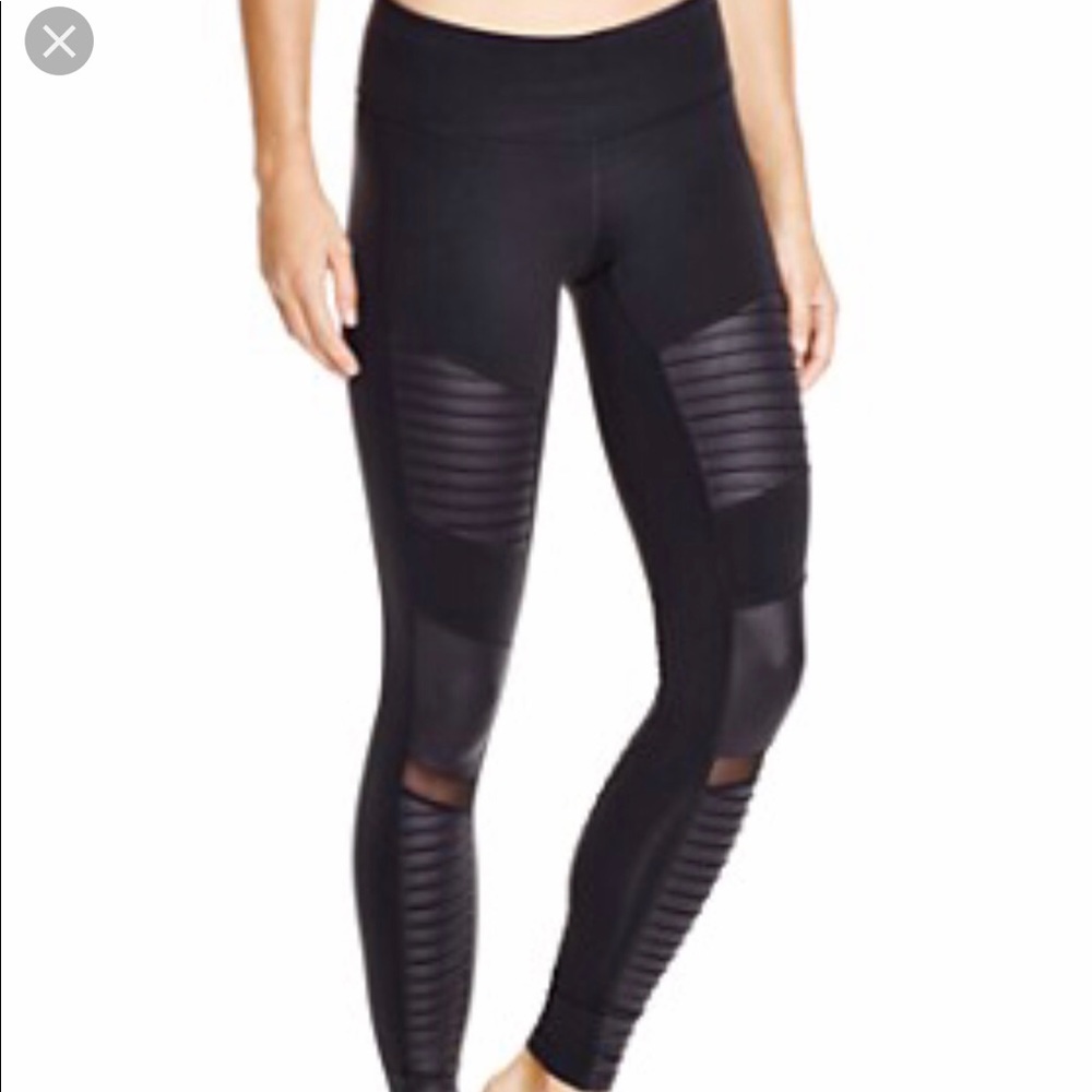 Moto leggings black